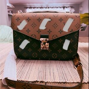 FASHION Brown SPACIOUS Shoulder Bag